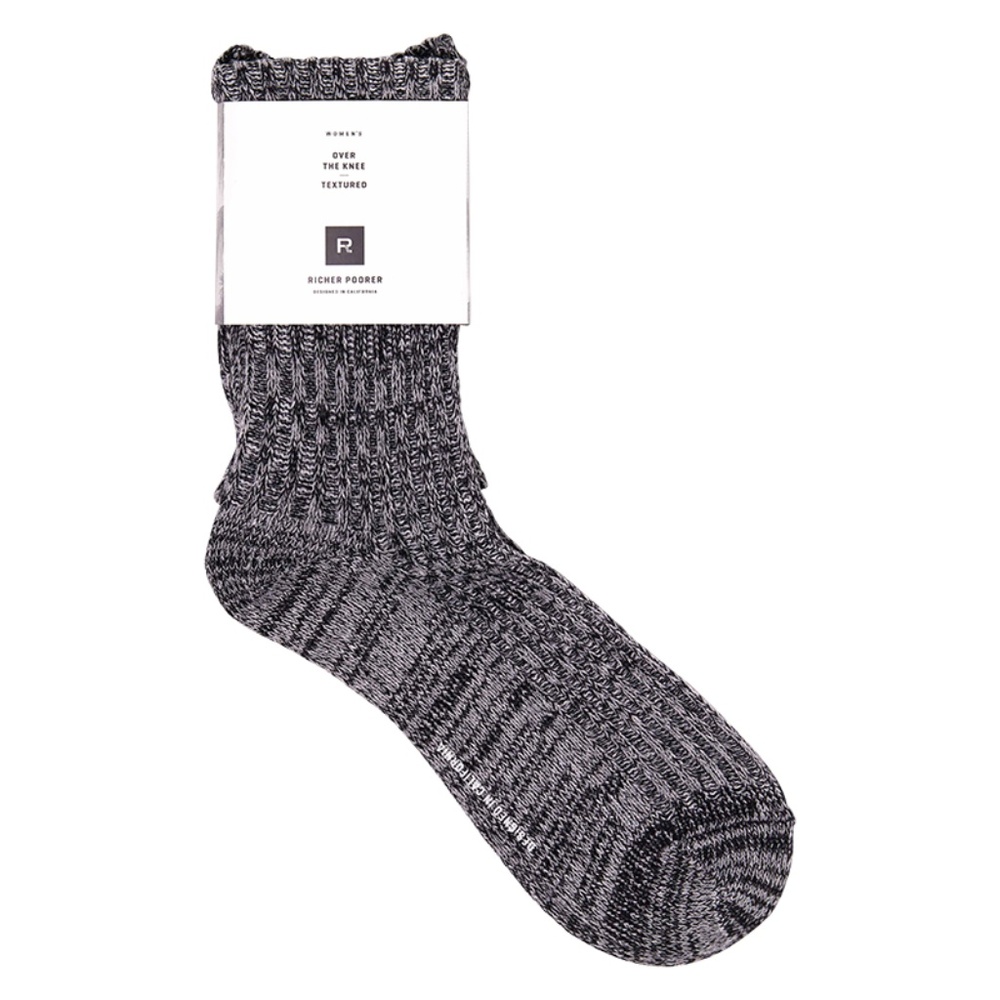 Richer Poorer Reina Over the Knee Textured Sock